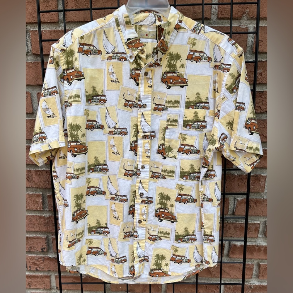 Royal Palm Size X L Hawaiian Shirt